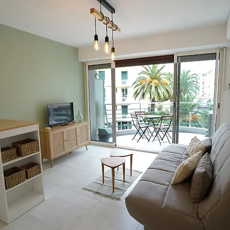 Appartamento Escapade Azur, Studio 2P, 1 Min Plage, Balcon *