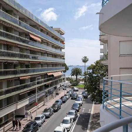 Escapade Azur, Studio 2P, 1 Min Plage, Balcon Appartamento Antibes